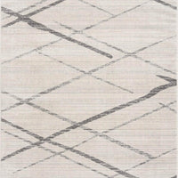 3' X 5' Gray Geometric Dhurrie Area Rug