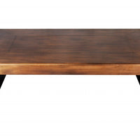 Modern Copper Tone Coffee Table