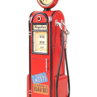 Gas Pump Clock Sculpture