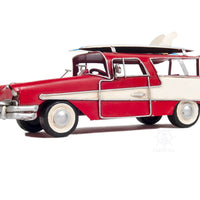 c1957 Red Ford Country Squire Station Wagon Sculpture