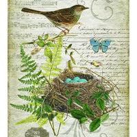 Vintage Song Bird XL Tapestry Wall Décor