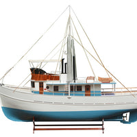 Dickie Walker XXXL Trawler Yacht Model