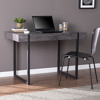 45" Black Writing Desk