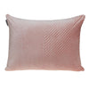 Pink Lumbar Tufted Throw Pillow