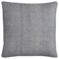 Indigo Ivory Scaled Diamond Pattern Throw Pillow