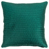 Teal Smooth Weaved Modern Throw Pillow