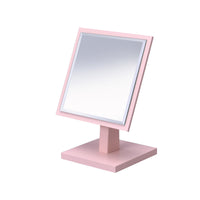 9" Brushed Rectangle Makeup Shaving Tabletop Mirror Freestanding With Frame