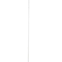 72" White LED Torchiere Floor Lamp