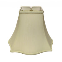 12" Ivory Premium Square Monay Shantung Lampshade