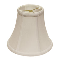 8" Snow Premium Bell No Slub Lampshade