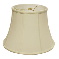 14" Ivory Altered Bell Monay Shantung Lampshade