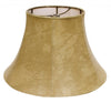 14" Faux Snakeskin Slanted Softback Parchment Lampshade