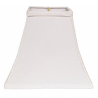 10" White Squre Bell No Slub Lampshade