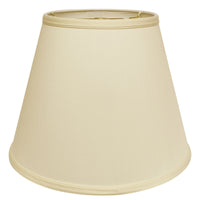 14" Ivory Empire Deep Slanted No Slub Lampshade