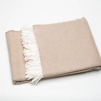 Stone Mini Dot Fringed Throw Blanket