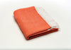 Dark Orange Soft Acrylic Herringbone Throw Blanket