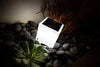 4" Modern Square Portable and Hangable Solar Lantern