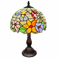 18" Tiffany Style Floral Table Lamp