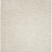 10' X 14' Ivory And Beige Non Skid Indoor Outdoor Area Rug