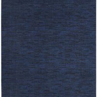 10' X 14' Midnight Blue Non Skid Indoor Outdoor Area Rug