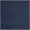 9' X 9' Midnight Blue Square Non Skid Indoor Outdoor Area Rug