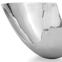 12" Mod Aluminum Scoop Centerpiece Bowl