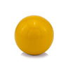 3" Yellow Metal Decorative Orb