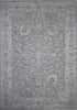 5' x 7' Blue Gray Southwestern Floral Area Rug