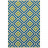 10' X 13' Sand Geometric Stain Resistant Indoor Outdoor Area Rug