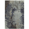 2' X 3' Abstract Power Loom Area Rug