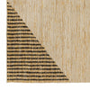 2' X 8' Gold Brown Blue Charcoal Rust And Beige Geometric Power Loom Stain Resistant Runner Rug