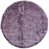 10' Purple Round Shag Tufted Handmade Area Rug