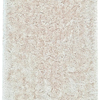 8' X 11' Tan And Taupe Shag Tufted Handmade Stain Resistant Area Rug