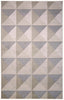 10' X 13' Beige Gray And Ivory Geometric Stain Resistant Area Rug