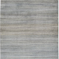 10' X 13' Blue Gray And Purple Ombre Hand Woven Area Rug