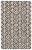 10' X 13' Black Gray And Taupe Wool Geometric Tufted Handmade Stain Resistant Area Rug