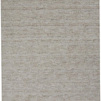 4' X 6' Taupe Hand Woven Area Rug