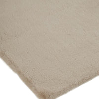 4' X 6' Tan Shag Area Rug