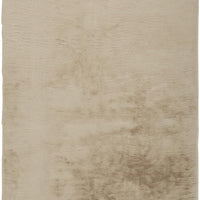 5' X 7' Tan Shag Area Rug