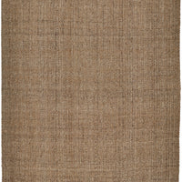 5' X 8' Brown Hand Woven Area Rug