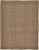 8' X 10' Brown Hand Woven Area Rug