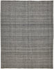 5' X 8' Gray And Ivory Hand Woven Area Rug