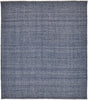 9' X 12' Blue Hand Woven Area Rug