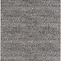 7' X 10' Gray Taupe And Ivory Abstract Power Loom Stain Resistant Area Rug