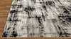 2' X 3' Black White And Gray Stain Resistant Area Rug