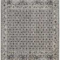 2' X 3' Ivory Taupe And Gray Abstract Stain Resistant Area Rug