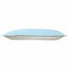 14" X 36" Light Blue 100% Cotton Zippered Pillow