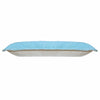 14" X 36" Bright Blue 100% Cotton Zippered Pillow