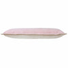 14" X 36" Light Pink 100% Cotton Zippered Pillow