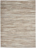 6' X 9' Brown Abstract Power Loom Area Rug